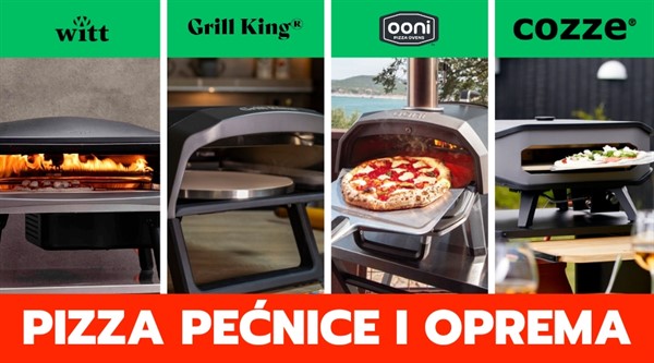 Najveći izbor najboljih pizza pećnica i opreme!